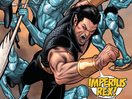 Namor with his army.